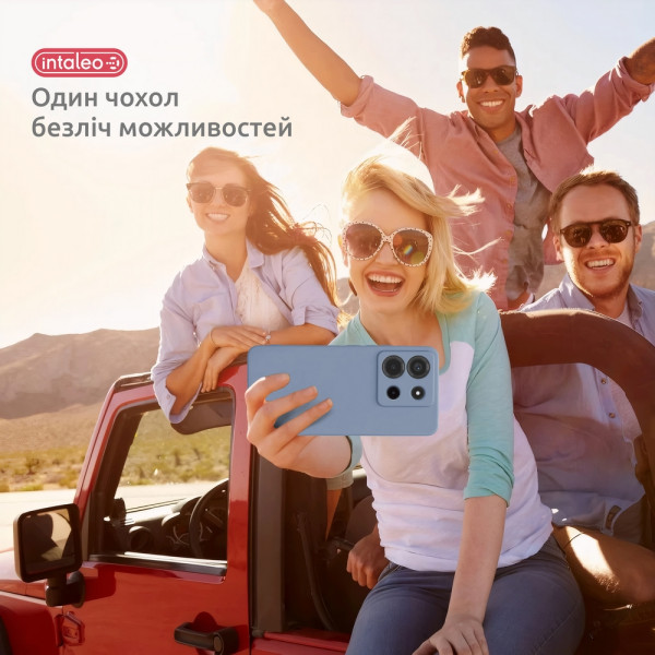 Фото - Чохол для смартфона Intaleo SoftShell for Motorola Moto G15/G15 Power Blue (1283126632327)