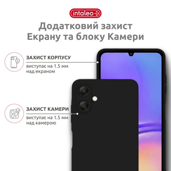 Фото - Чохол для смартфону Intaleo SoftShell for Samsung Galaxy A07 Black (1283126631276)