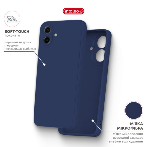 Фото - Чохол для смартфону Intaleo SoftShell for Samsung Galaxy A07 Blue (1283126631245)