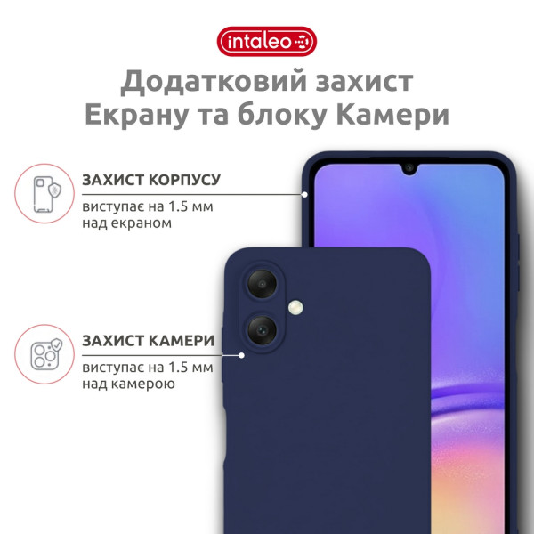 Фото - Чохол для смартфону Intaleo SoftShell for Samsung Galaxy A07 Blue (1283126631245)
