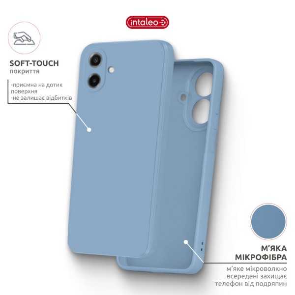 Фото - Чохол для смартфону Intaleo SoftShell for Samsung Galaxy A07 Blue (1283126631238)