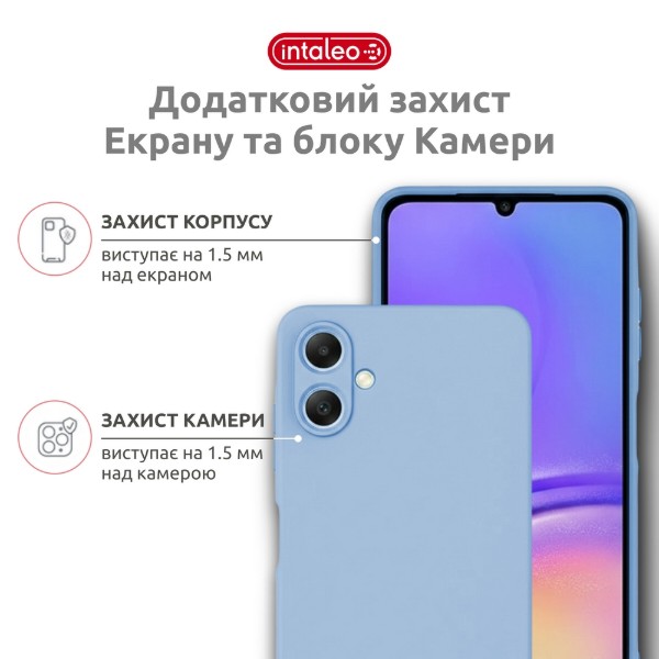 Фото - Чохол для смартфону Intaleo SoftShell for Samsung Galaxy A07 Blue (1283126631238)
