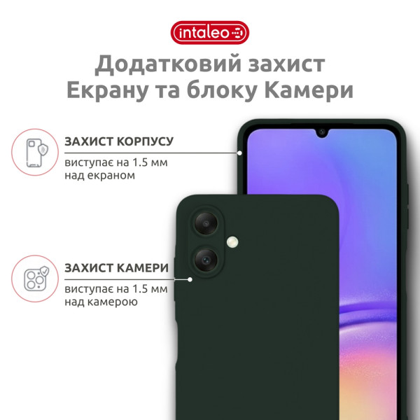 Фото - Чехол для смартфона Intaleo SoftShell for Samsung Galaxy A07 Dark Green (1283126631252)