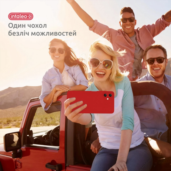 Фото - Чохол для смартфону Intaleo SoftShell for Samsung Galaxy A07 Red (1283126631269)
