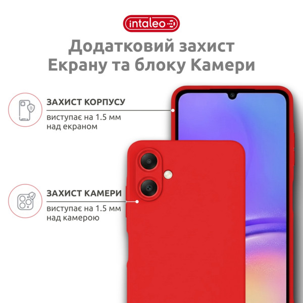 Фото - Чохол для смартфону Intaleo SoftShell for Samsung Galaxy A07 Red (1283126631269)
