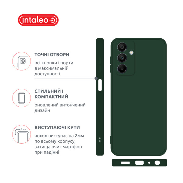 Фото - Чохол для смартфону Intaleo SoftShell for Samsung Galaxy A16 Dark Green (1283126609558)
