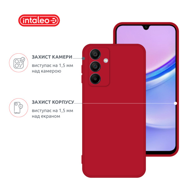 Фото - Чохол для смартфону Intaleo SoftShell for Samsung Galaxy A16 Red (1283126609565)