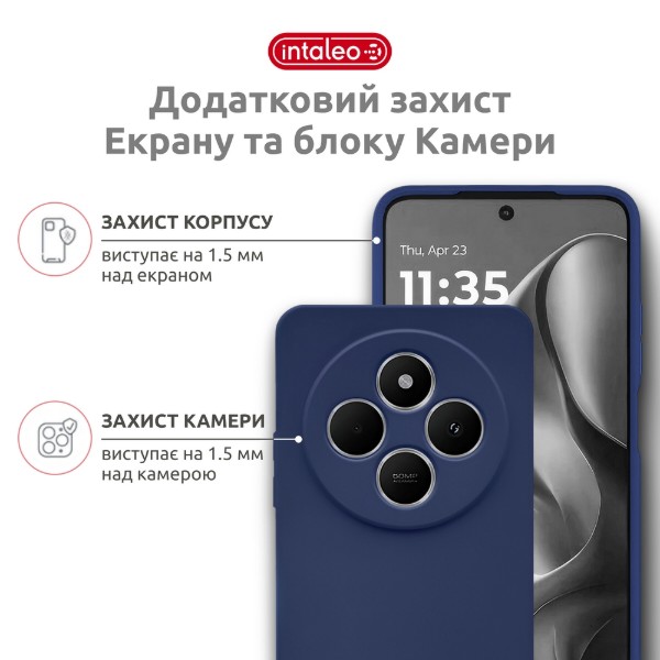 Фото - Чохол для смартфону Intaleo SoftShell for Xiaomi Redmi A4 Blue (1283126632433)