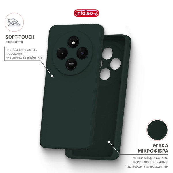 Фото - Чохол для смартфону Intaleo SoftShell for Xiaomi Redmi A4 Dark Green (1283126632440)