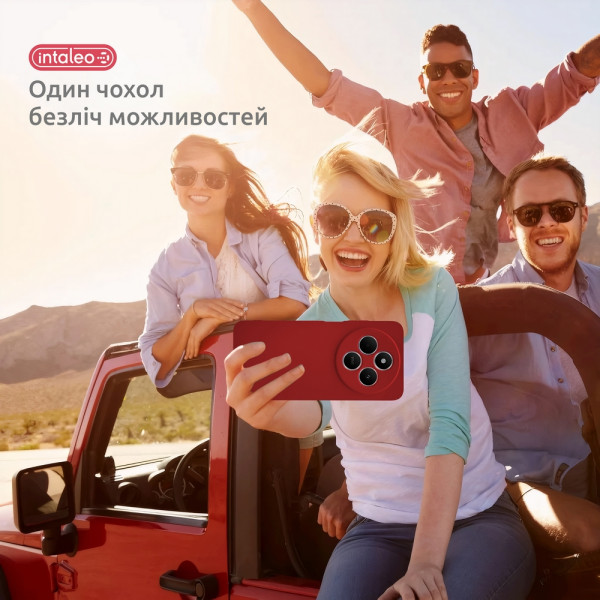 Фото - Чохол для смартфону Intaleo SoftShell for Xiaomi Redmi A4 Red (1283126632457)