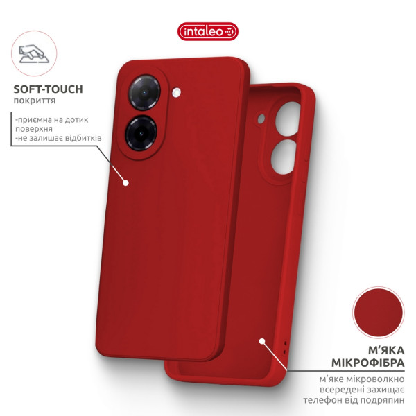 Фото - Чехол для смартфона Intaleo SoftShell for Xiaomi Redmi A5 Red (1283126631313)