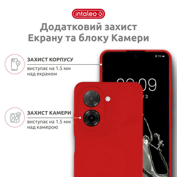 Фото - Чехол для смартфона Intaleo SoftShell for Xiaomi Redmi A5 Red (1283126631313)