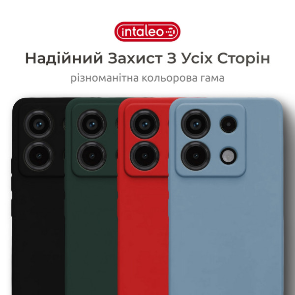 Фото - Чохол для смартфону Intaleo SoftShell for Xiaomi Redmi Note 13 Pro 4G Blue (1283126632488)