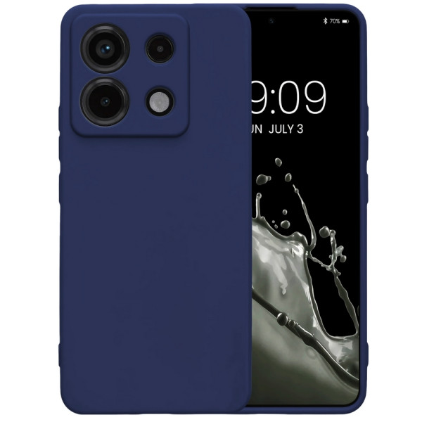 Фото - Чохол для смартфону Intaleo SoftShell for Xiaomi Redmi Note 13 Pro 4G Blue (1283126632488)