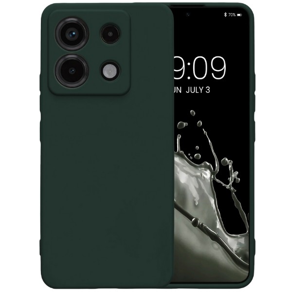 Фото - Чохол для смартфону Intaleo SoftShell 
for Xiaomi Redmi Note 13 Pro 4G 
Dark Green (1283126632495)