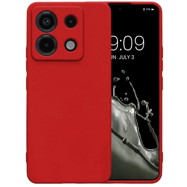 Фото - Чохол для смартфону Intaleo SoftShell 
for Xiaomi Redmi Note 13 Pro 4G 
Red (1283126632501)