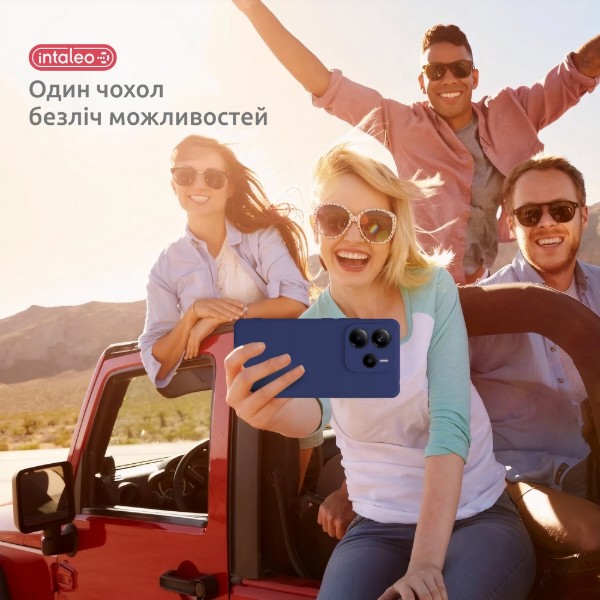 Фото - Чохол для смартфону Intaleo SoftShell 
for Xiaomi Redmi Note 14S 4G Blue (1283126631344)