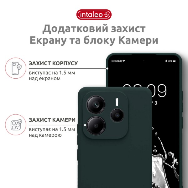 Фото - Чохол для смартфону Intaleo SoftShell
for Xiaomi Redmi Note 14S 4G Dark Green (1283126631351)