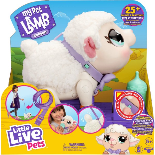 Фото - Интерактивная игрушка Little Live Мой любимец маленький ягненок (630996264768)