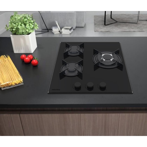 Фото - Варочная панель газовая Interline HGG 540 MGT BA Nano Matte