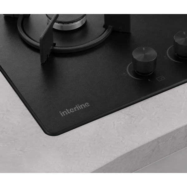 Фото - Варочная панель газовая Interline HGG 540 MGT BA Nano Matte