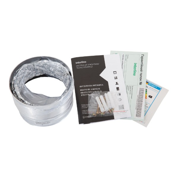 Фото - Вытяжка встраиваемая Interline JOLLY BL A/60/GL/K