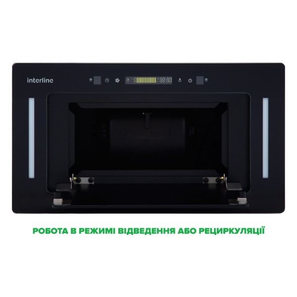 Фото - Вытяжка встраиваемая Interline JOLLY BL A/60/GL/K