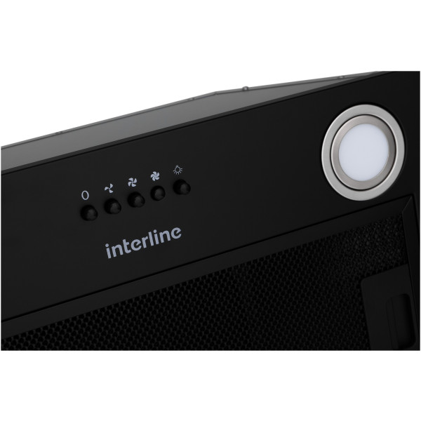 Фото - Вытяжка встраиваемая Interline BASIC Black A/60/PB