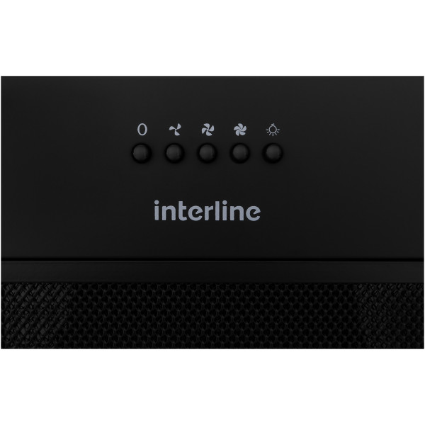 Фото - Вытяжка встраиваемая Interline BASIC Black A/60/PB