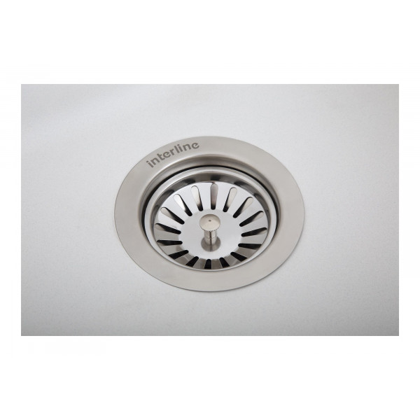Фото - Мийка кухонна Interline Brut White