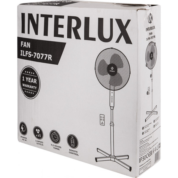 Фото - Вентилятор напольный INTERLUX ILFS-7077R