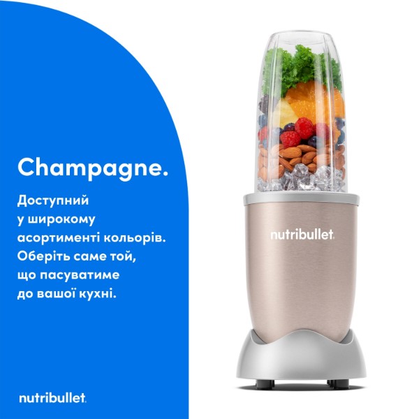 Фото - Блендер стаціонарний NUTRIBULLET Pro NB907CP