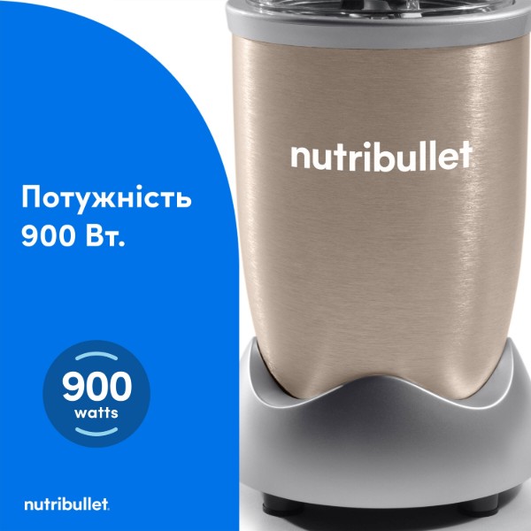 Фото - Блендер стаціонарний NUTRIBULLET Pro NB907CP