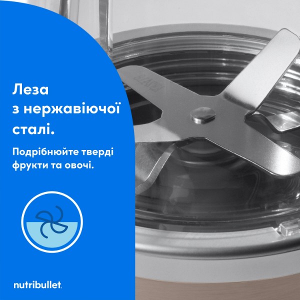 Фото - Блендер стаціонарний NUTRIBULLET Pro NB907CP