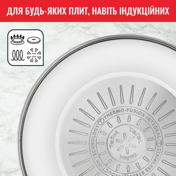 Фото - Сковорода ВОК Tefal B8171944 INTUITION 28 см