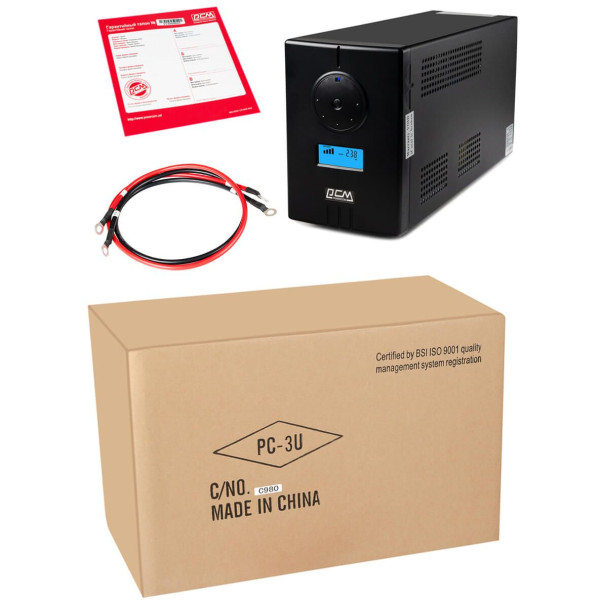 Фото - Джерело безперебійного живлення Powercom INF-500 USB (00210197)