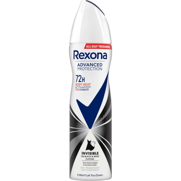 Фото - Дезодорант аэрозольный Rexona Invisible Аqua 150 мл
