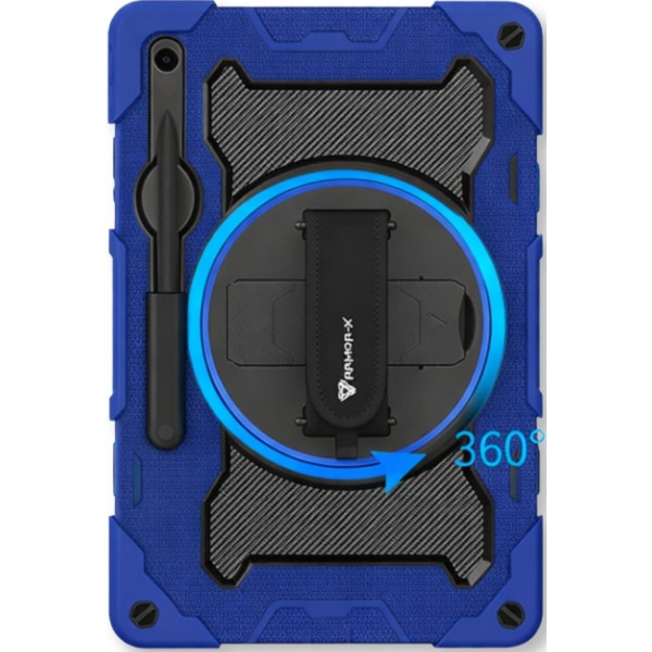 Фото - Чохол для планшету BeCover Horizontal handle for Samsung Galaxy Tab S10 FE Plus (SM-X620/SM-X626) 13.1" Deep Blue (714569)