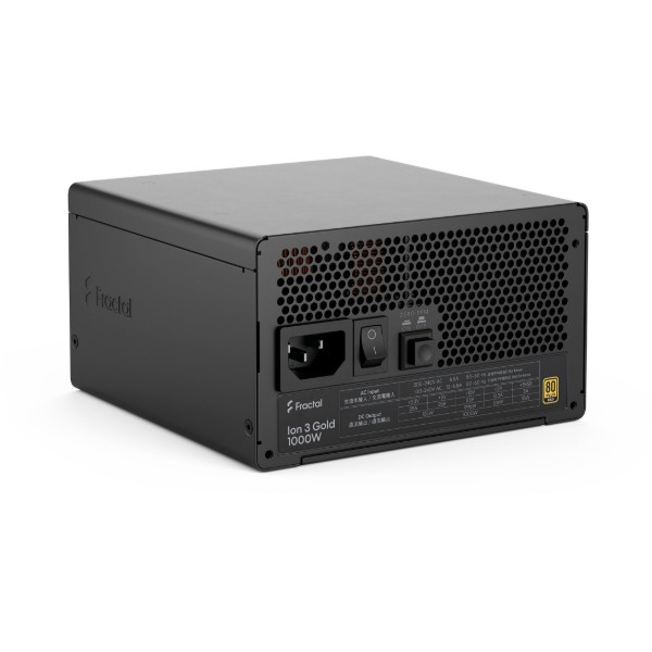 Фото - Блок питания для ПК Fractal design Ion 3 Gold 1000W Black EU (FD-P-IA3G-100-EU)