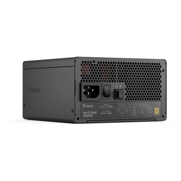 Фото - Блок питания для ПК Fractal design Ion 3 Gold 1000W Black EU (FD-P-IA3G-100-EU)