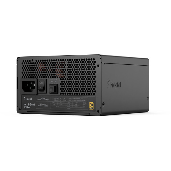Фото - Блок питания для ПК Fractal design Ion 3 Gold 750W Black EU (FD-P-IA3G-750-EU)