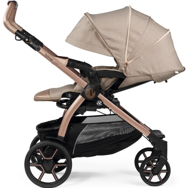 Фото - Коляска універсальна 3 в 1 Peg-Perego Book Mon Amour Lounge (PACK-BOOK31LG00011)