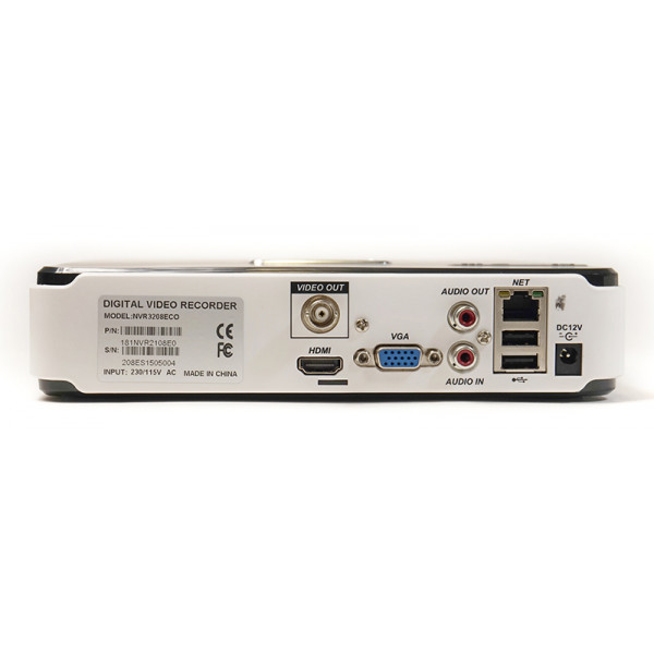 Фото - Відеореєстратор IP Digital 8 канала NVR3108ECO