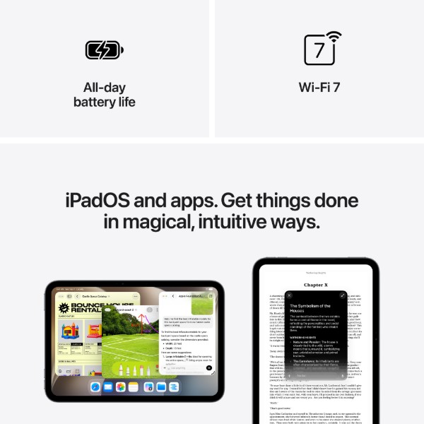 Фото - Планшет Apple iPad Mini (A20 Pro) Wi Fi 128GB standard glass MJ6F4 Midnight