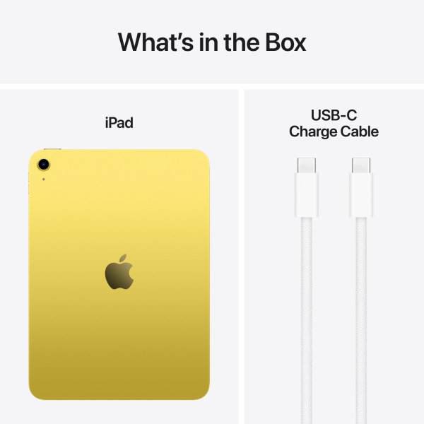 Фото - Планшет Apple iPad 11'' (A16) WiFi 256GB (MD4J4) Yellow