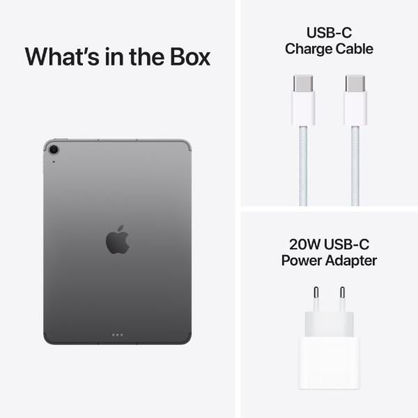 Фото - Планшет Apple iPad Air 11'' (M3) Cellular 128GB (MCFV4) Space Gray