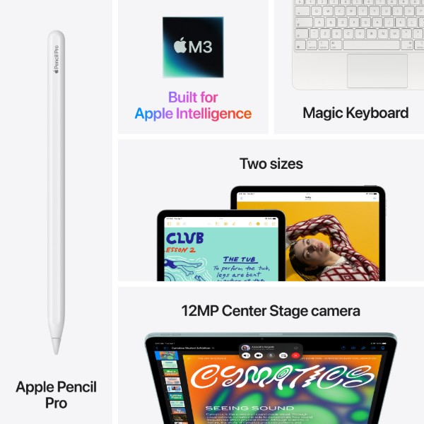 Фото - Планшет Apple iPad Air 11'' (M3) Cellular 128GB (MCFV4) Space Gray