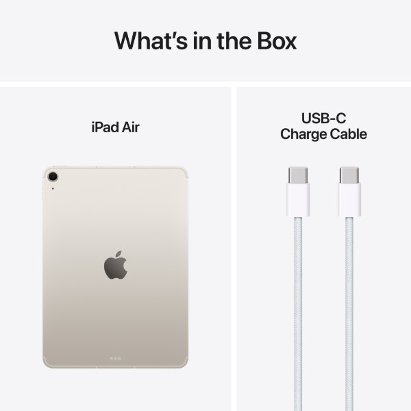 Фото - Планшет Apple iPad Air 11'' (M3) Cellular 128GB (MCFX4) Starlight