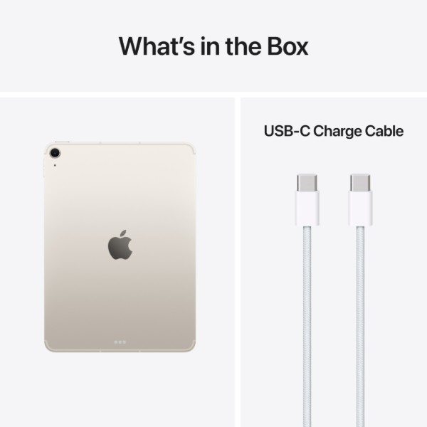 Фото - Планшет Apple iPad Air 11'' (M4) Cellular 128GB (MH7A4) Starlight 