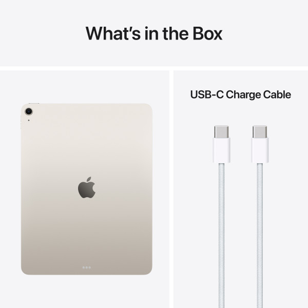 Фото - Планшет Apple iPad Air 13'' (M4) WiFi 128GB (MH5Q4) Starlight